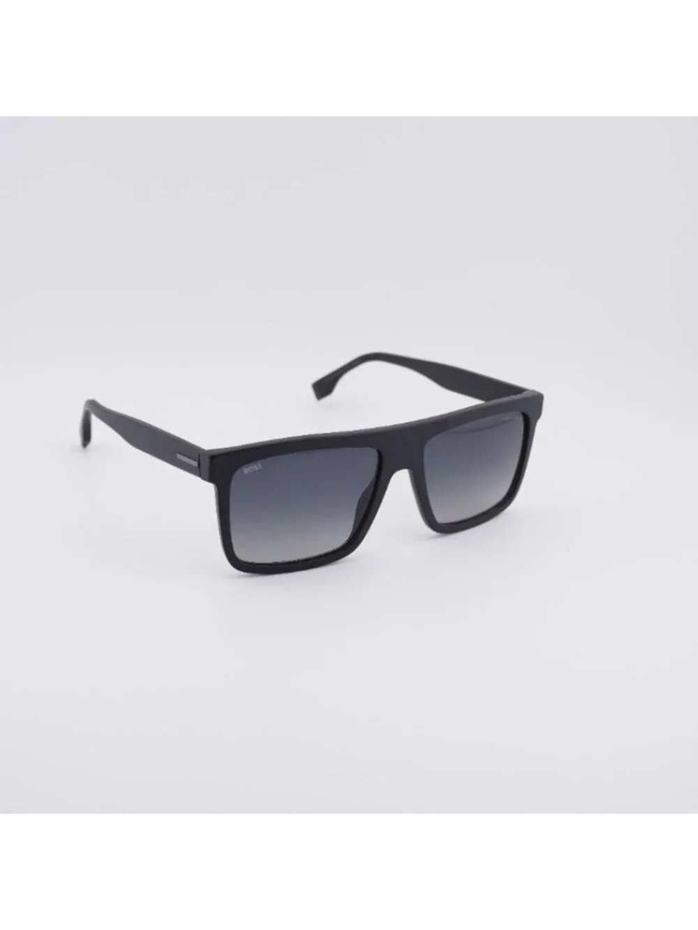 Hugo BOSS 1440/S 003/WJ Sunglasses Black Square Frame, Blue Lenses